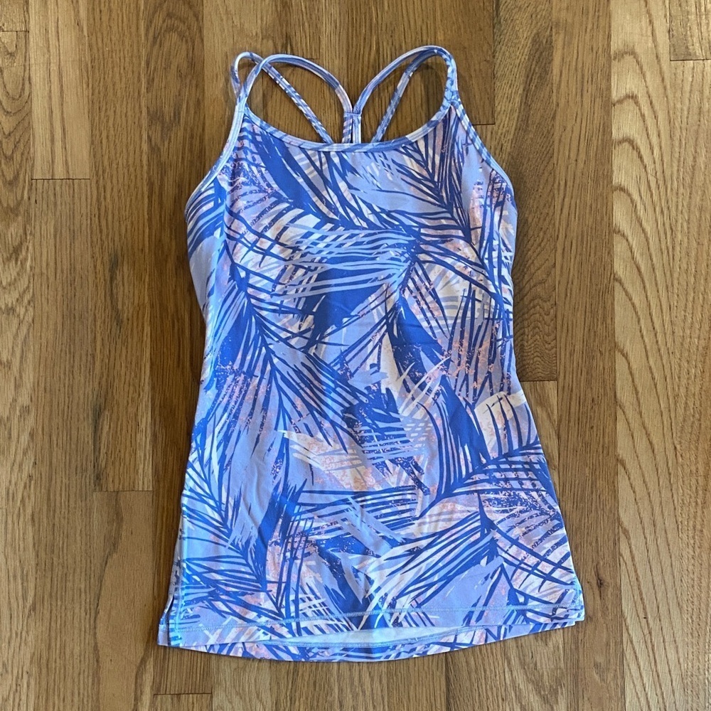 Ivivva Blue and Pink Tank Top size 12